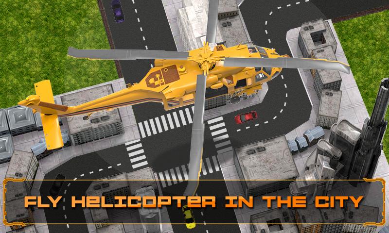 City Helicopter Rescue Flight