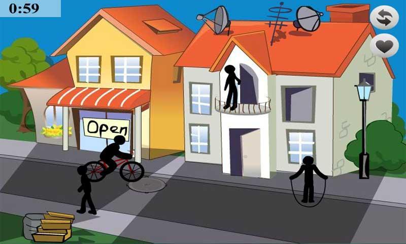 Stickman Crime BBQ and Street