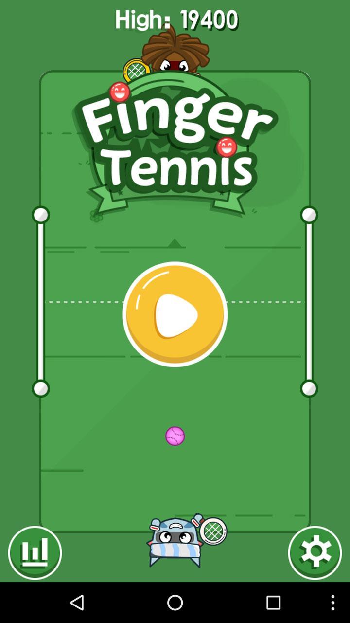 Finger Tennis - cute game