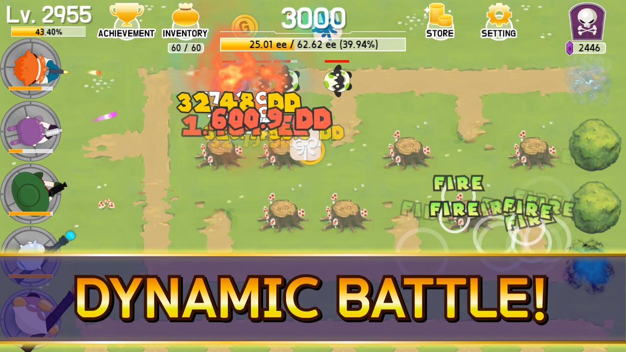 Tap Tap Defence : Idle RPG