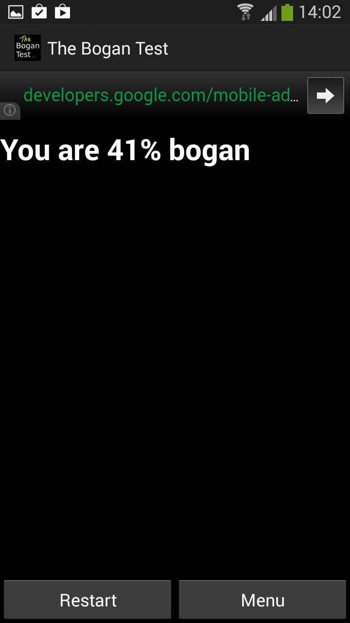 The Bogan Test