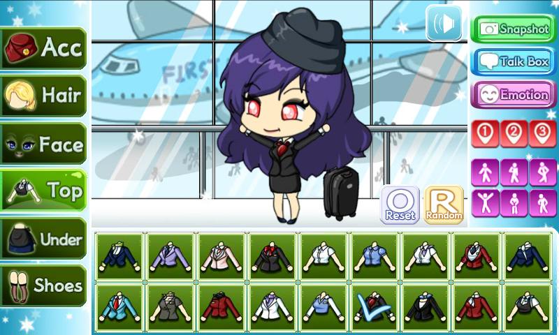 Stewardess Pretty Girl