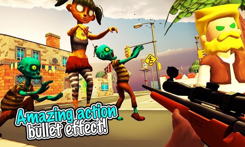 Zombie Town Sniper Shooting