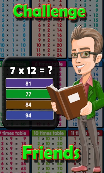 Times Tables Maths Quiz