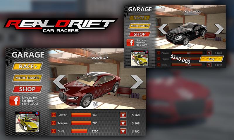 Real Drift Car Racers 3D