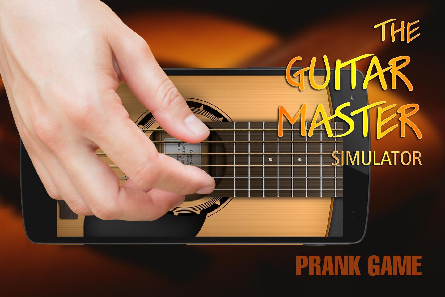 Play the guitar master