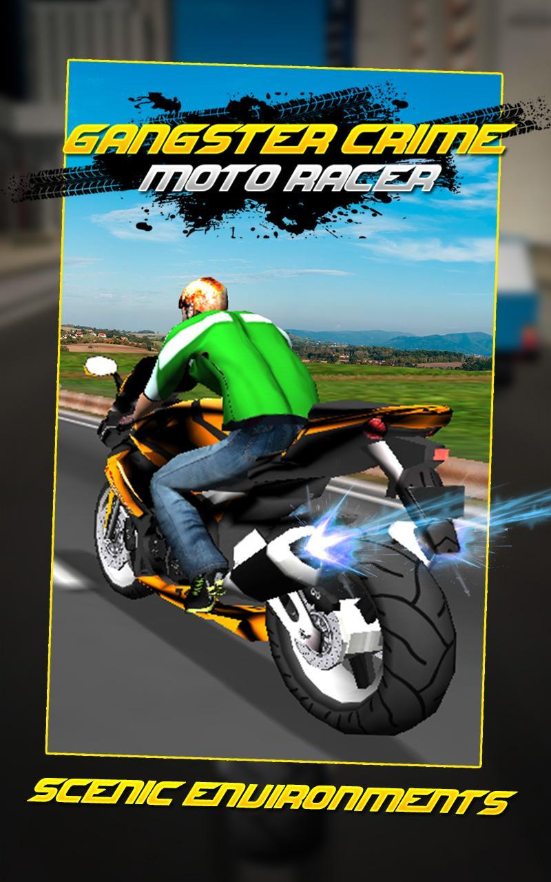 Gangster Crime Moto Racing