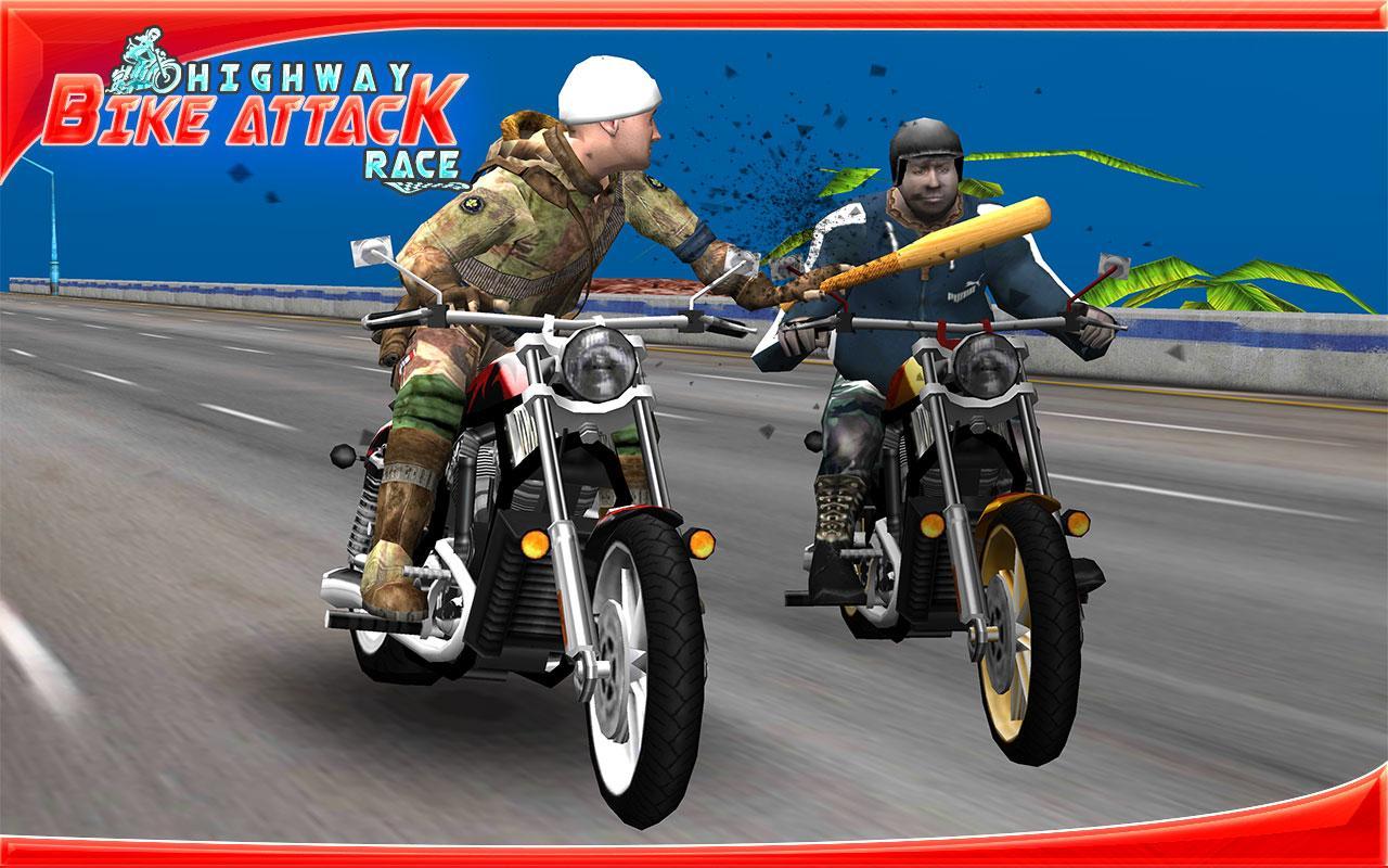Highway Bike Attack Race