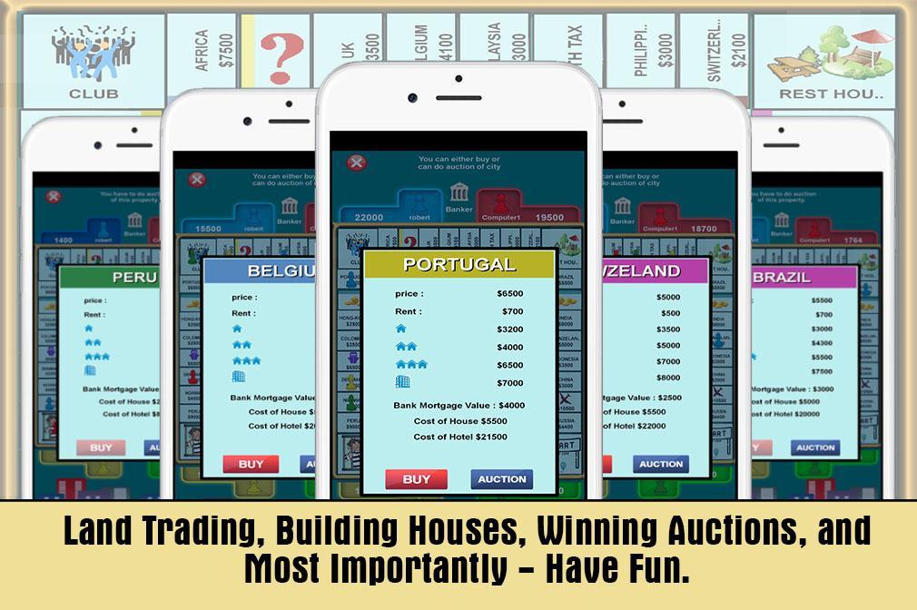 Monopoly World - Business Board Game