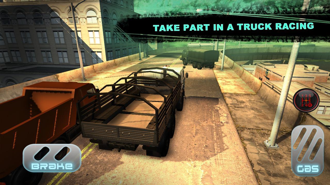 Racer on Truck Kamaz 2017