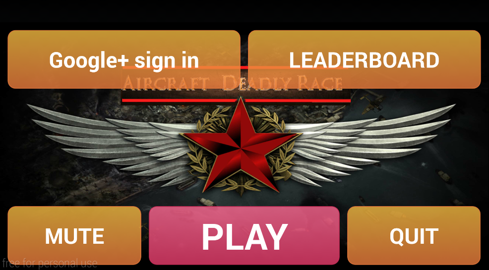 Deadly Race Aircraft