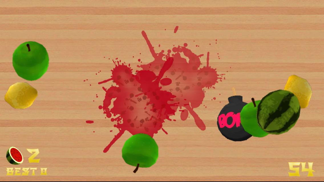 Fruit Cut Bomb 3D