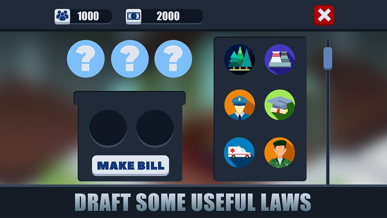 Democracy President Job Simulator - Career Mode