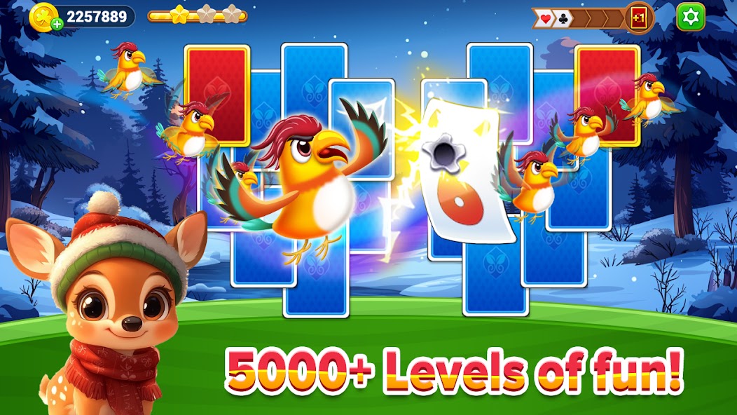 Christmas Solitaire TriPeaks