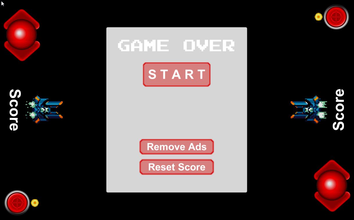 Two Players - Spaceship Shoot