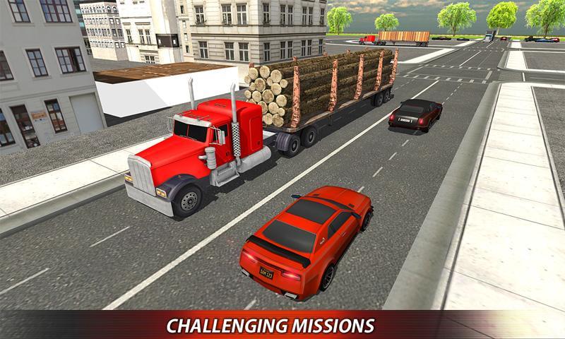 Big Rig USA Truck Parking Game