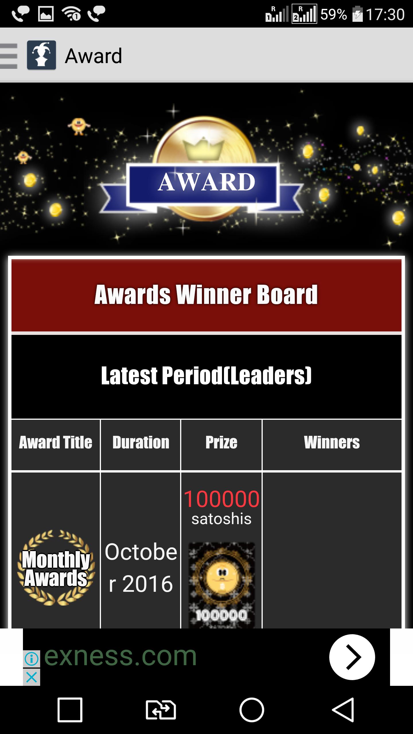 Satoshiquiz Bitcoin Trivia App