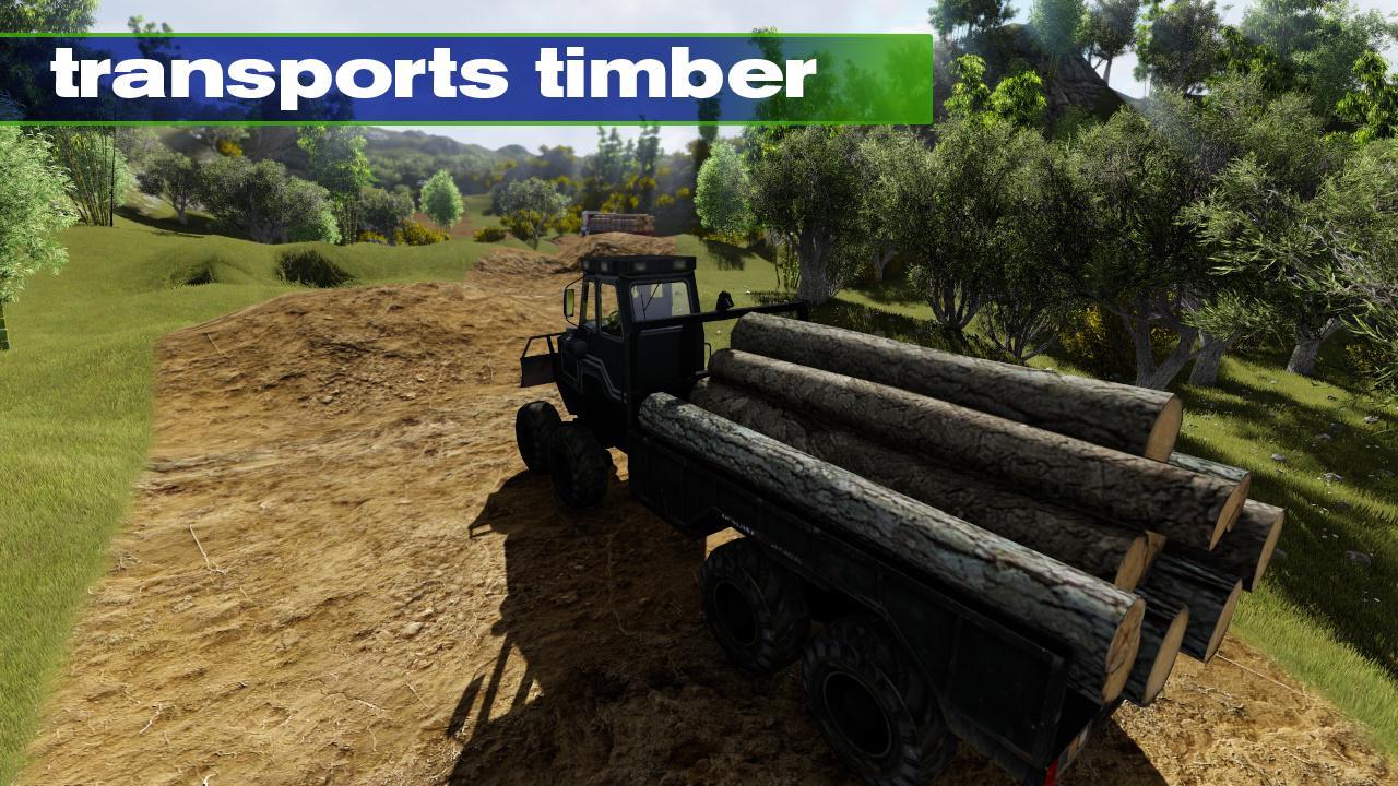 Lumberjack Timber Truck