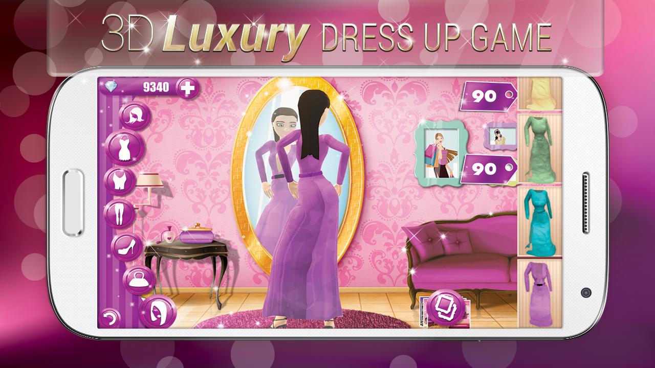 3D Luxury Dress Up Game
