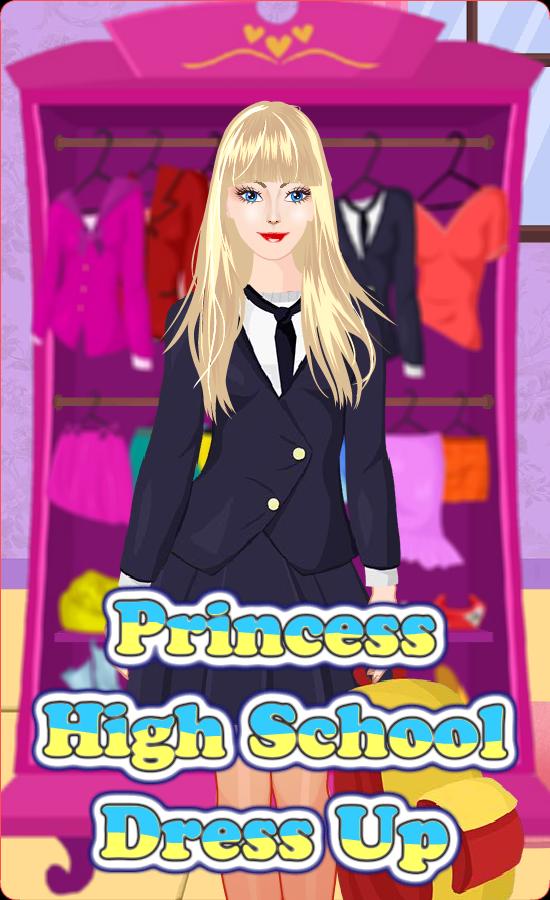 Princess High School Dress up