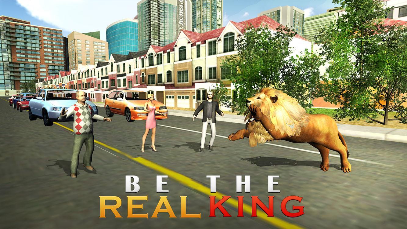 Angry Lion Attack 2016