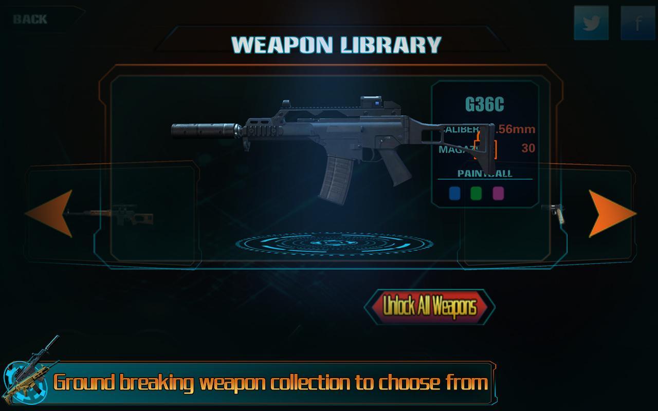 Sniper Paintball Camera 3D