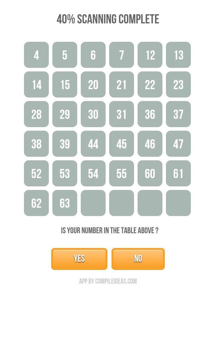 Math Magix : Binary Scan