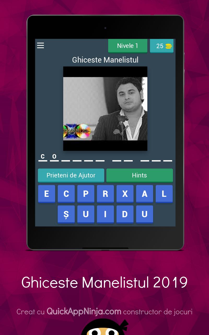 Ghiceste Manelistul 2019