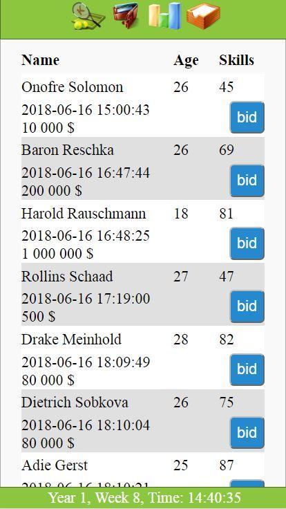 Kickoff Soccer Manager