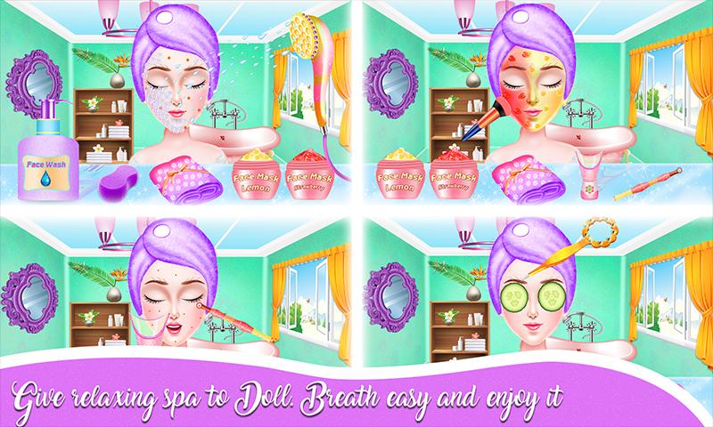 Doll Princess Makeover Salon Free