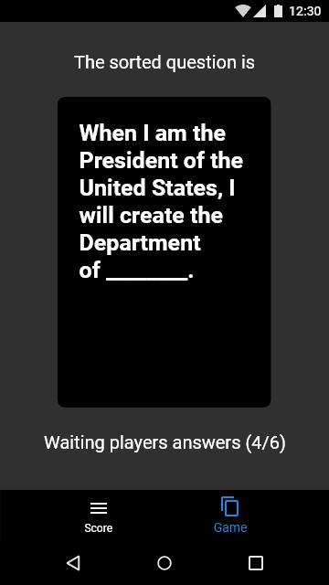 Players Against Humanity