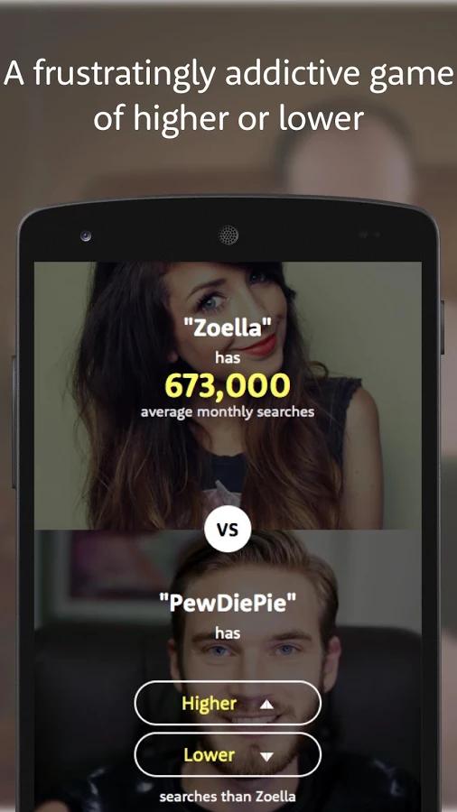 The Higher Lower Game