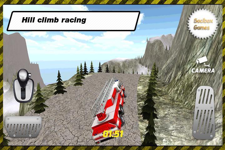 Fire Truck Hill Climb