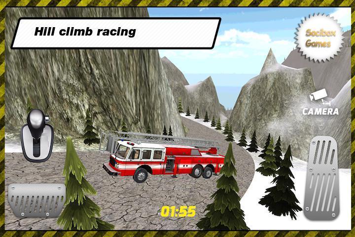 Fire Truck Hill Climb