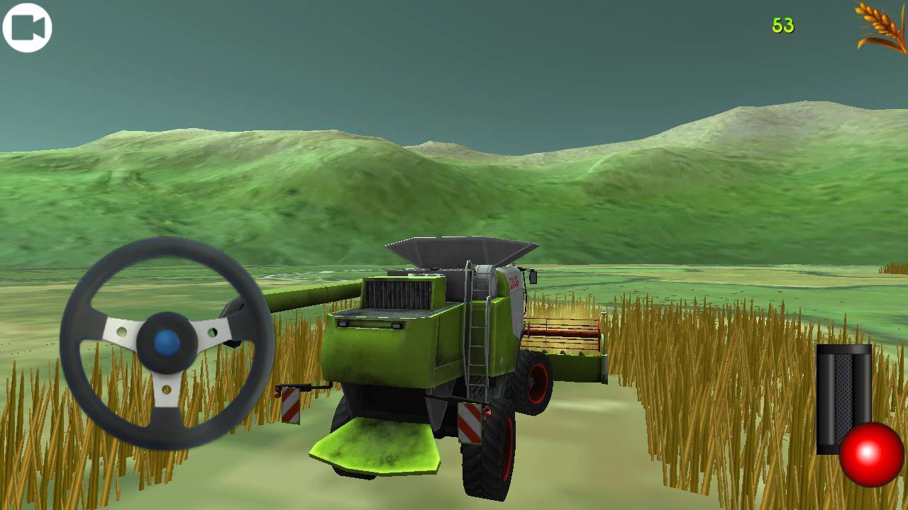 Tractor Sunshine Land Field