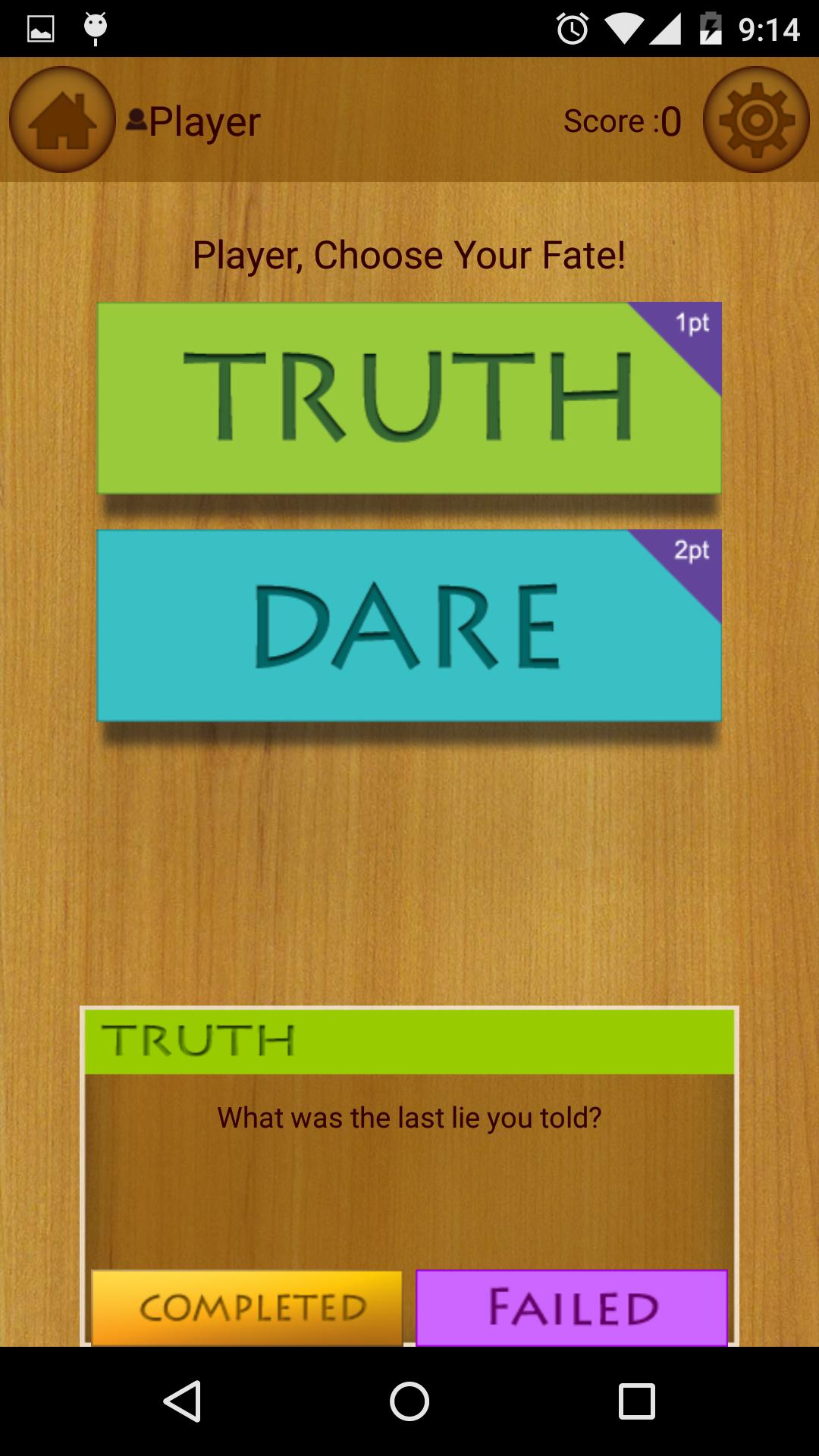 Truth/Dare Game