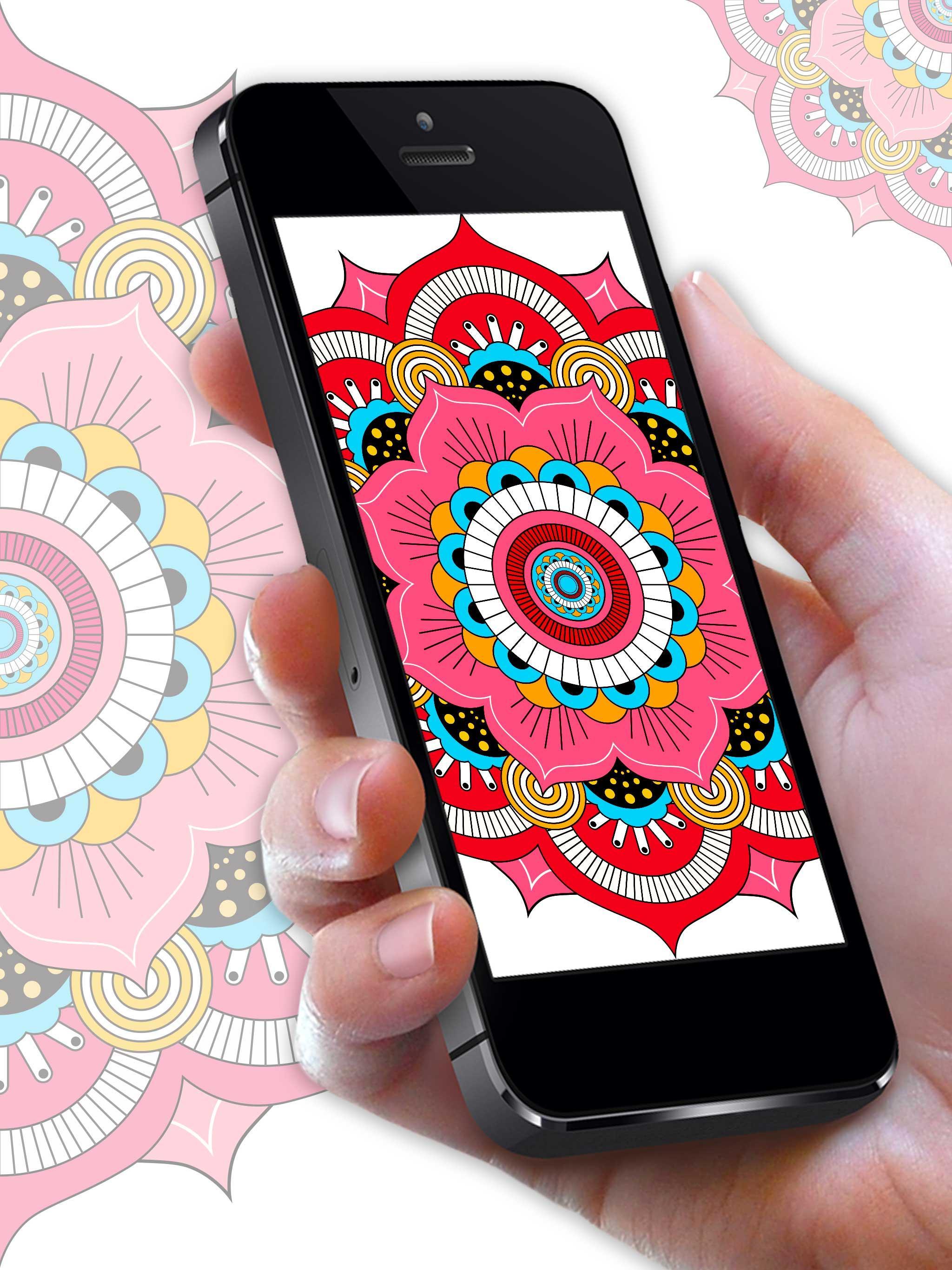 Mandala Color By Number Coloring Book