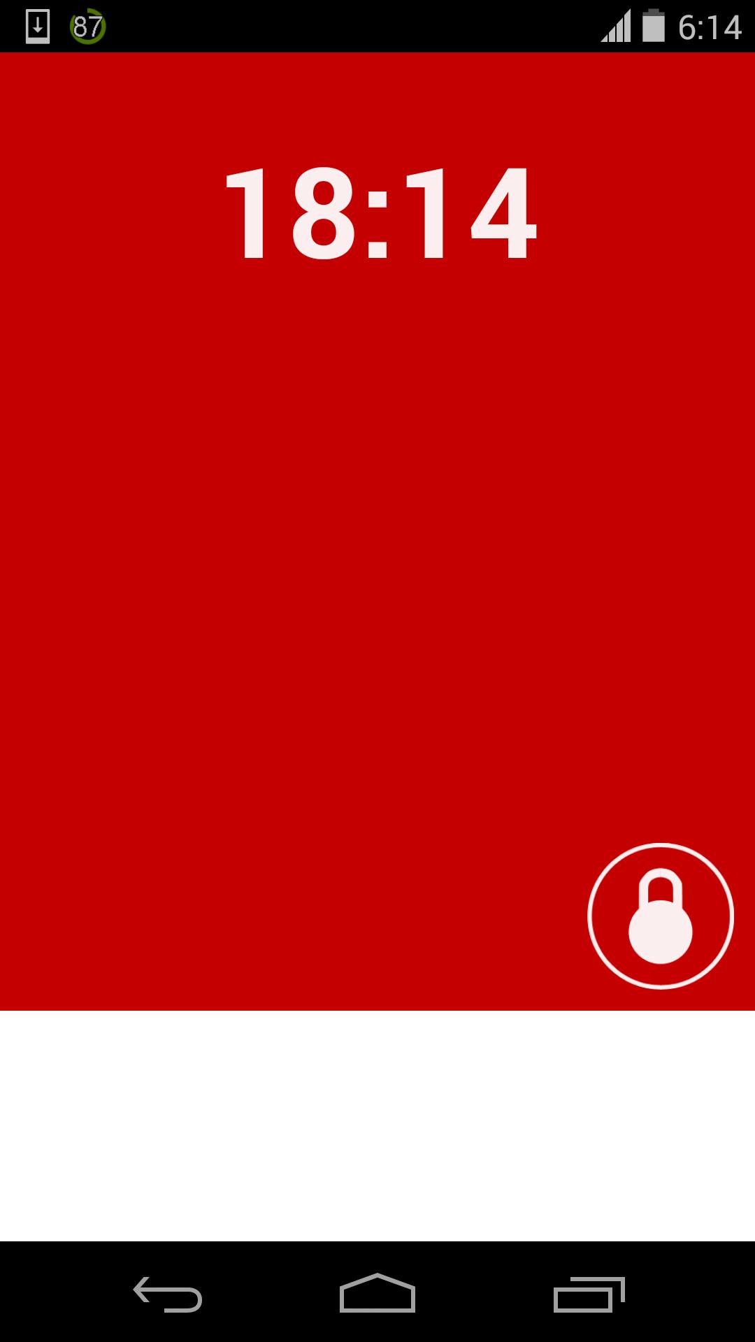 fingerprint lock screen fake