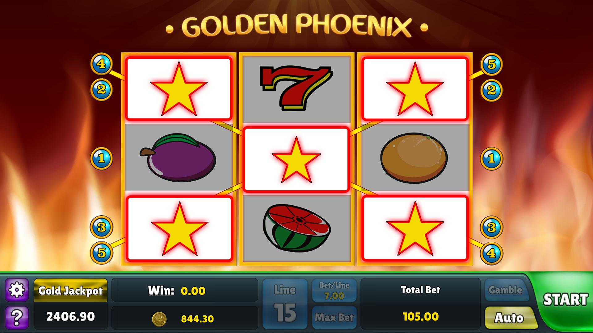 Golden Phoenix: Slot Machine