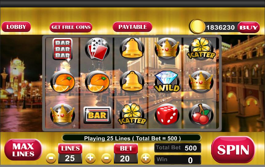 Royal Deluxe Vegas Casino Slot