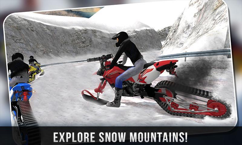 Snow Bike Rider Racing Fever