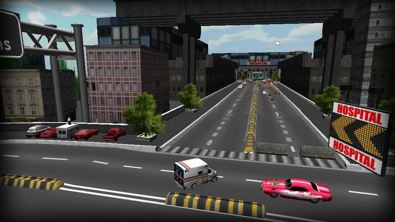 Ambulance Emergency Driver 3D