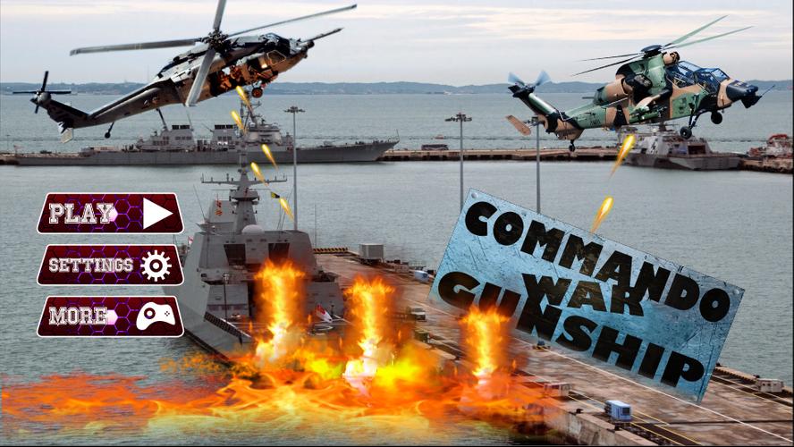 Commando Shooter Heli Gunship