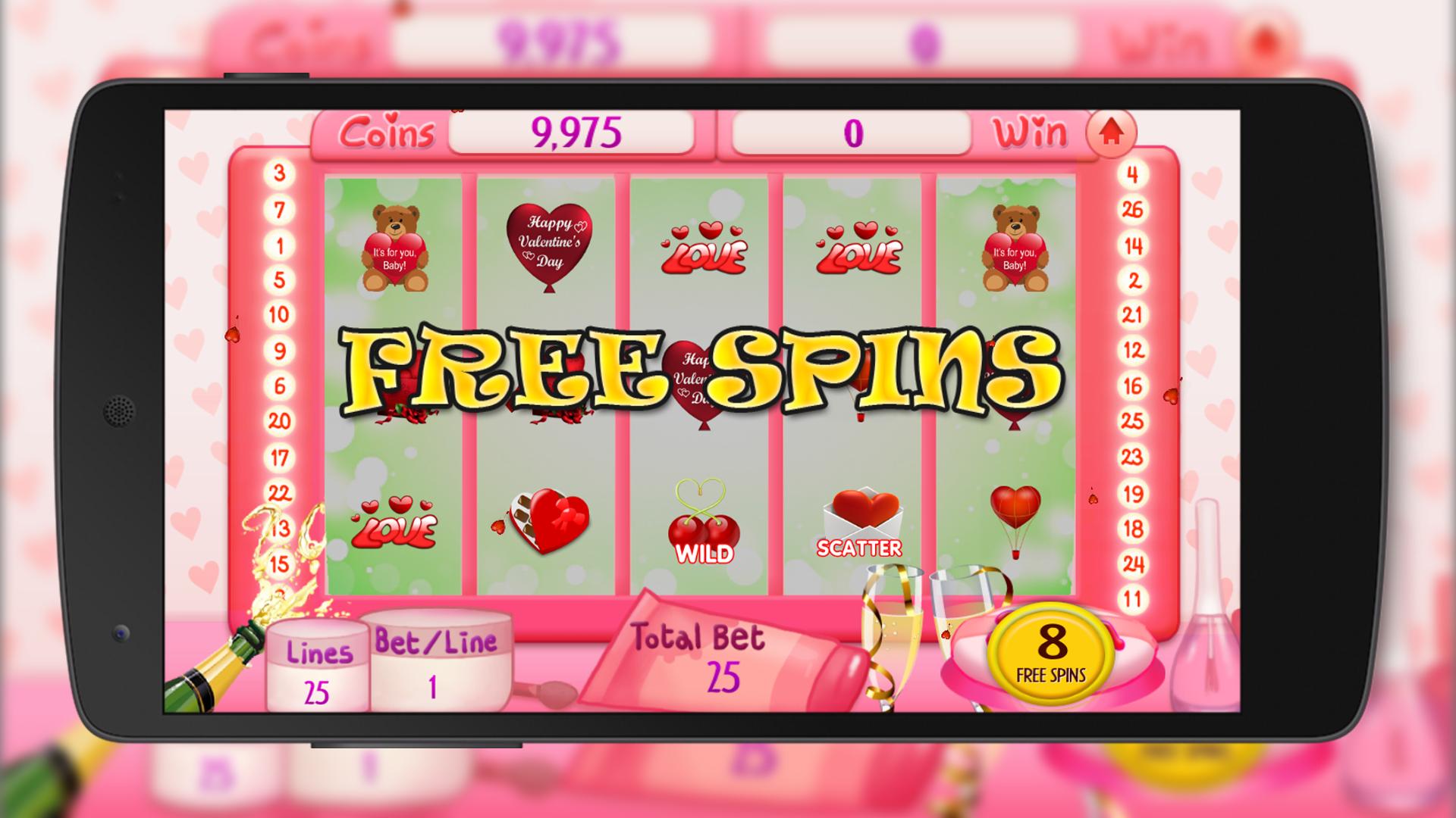 Valentine Jackpot :Casino Slot