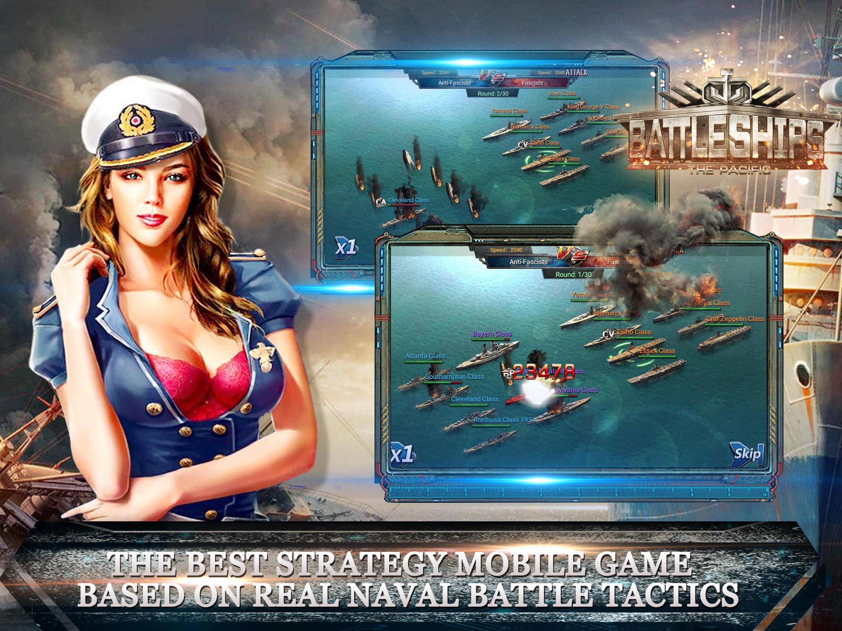 Battleships - The pacific