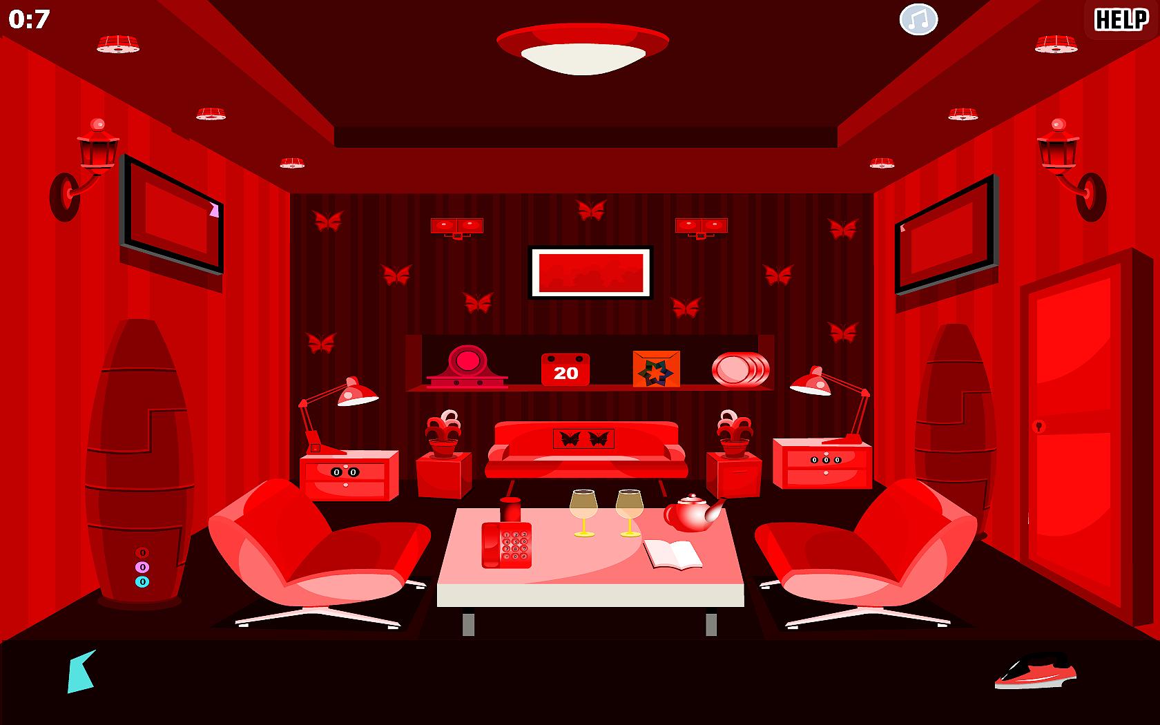 Escape Royal Red Room