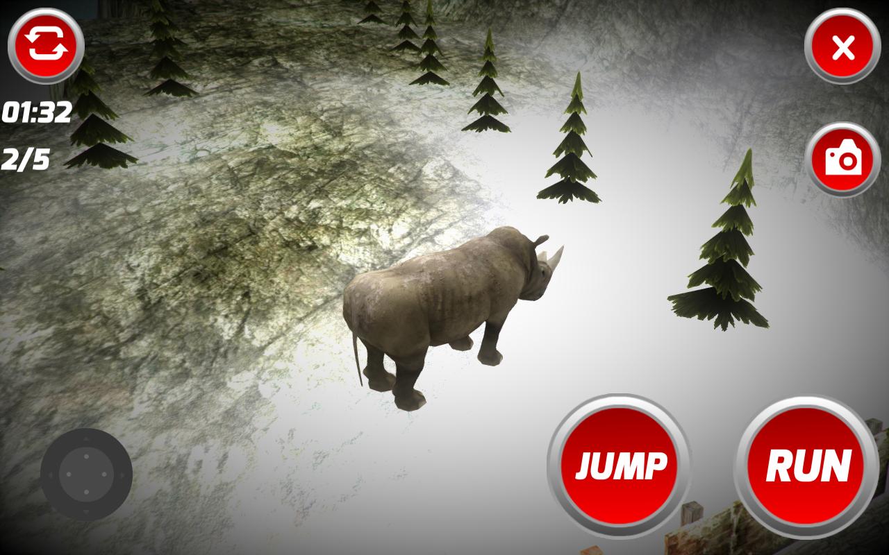 Wild Rhinoceros Simulator