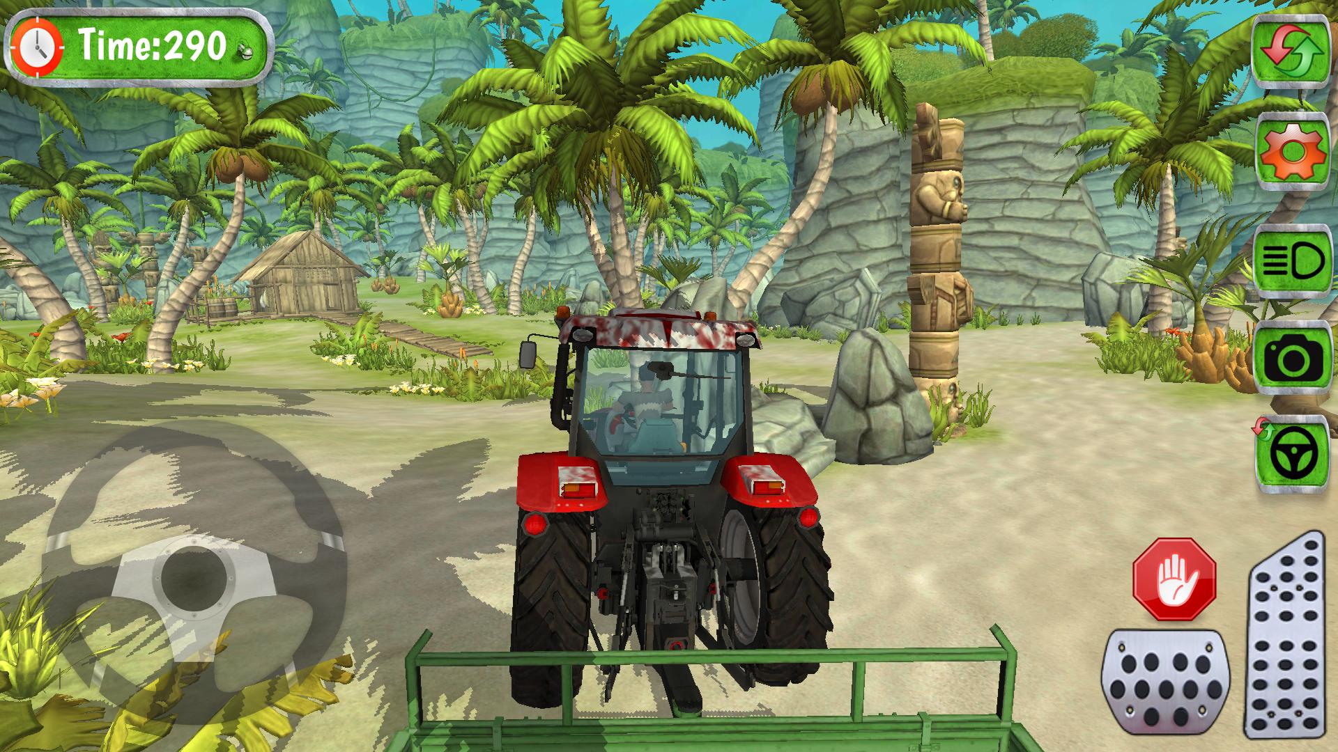 Tractor hill climb racing 3D