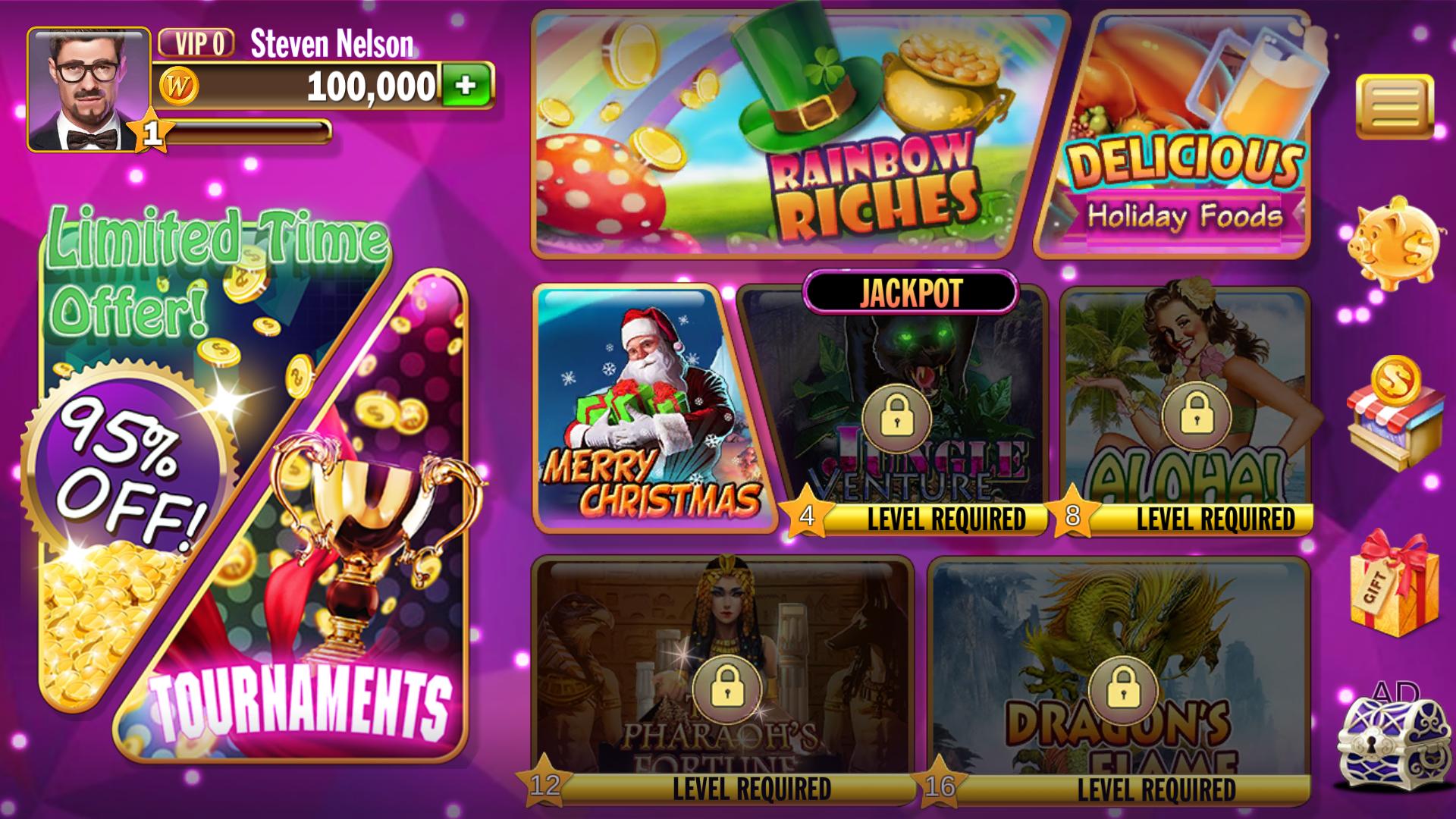 OFFLINE Las Vegas Slots: Casino's Chicken Dinner