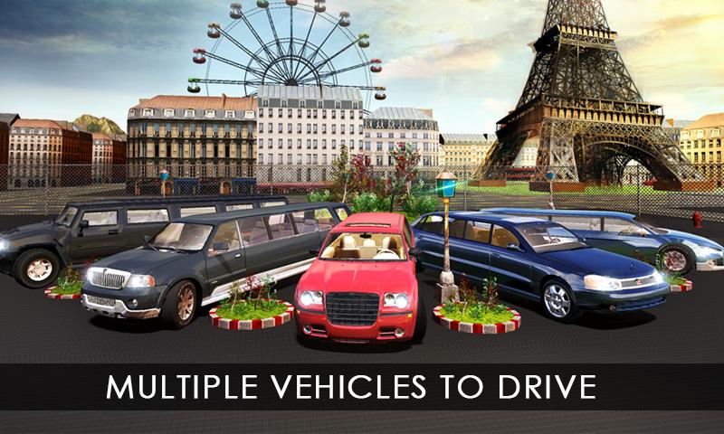 City Limo Taxi Driving Sim